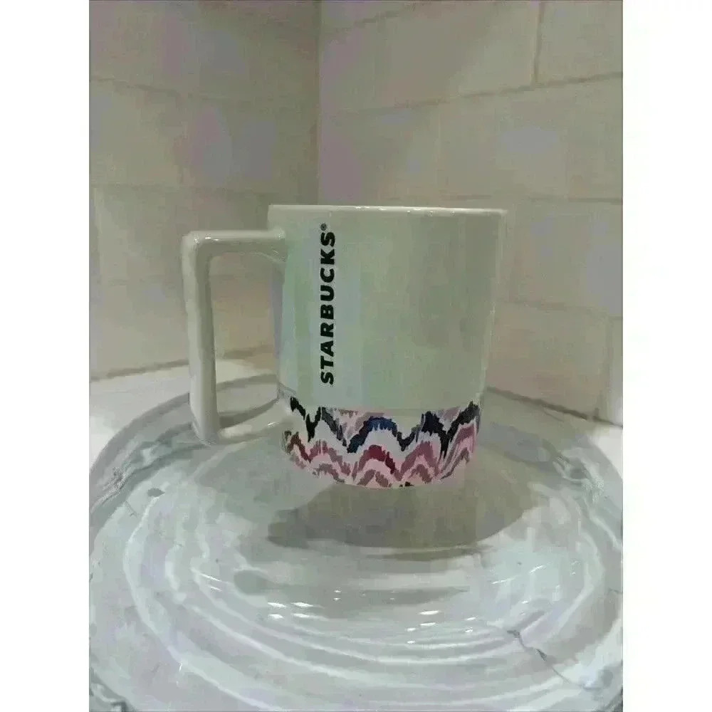 Starbucks 2017 Valentine Collection 12oz Ceramic Coffee Mug Hint of Mint